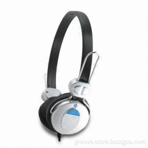 Wired Headphone with Frequency Response of 15Hz to 20KHz, with Cushioned Ear Pads